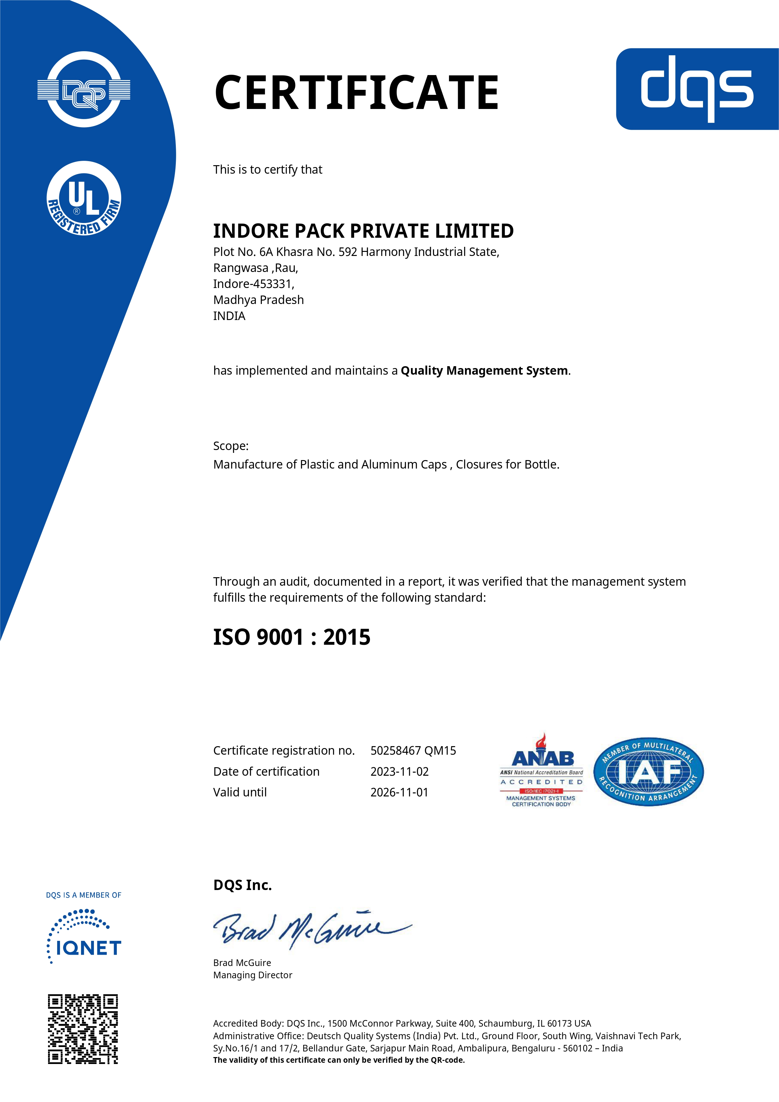 ISO 9001:2015